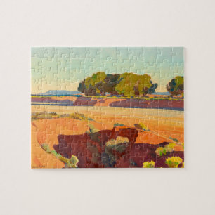 Shadows on Short Creek by Maynard Dixon Jigsaw Puzzle