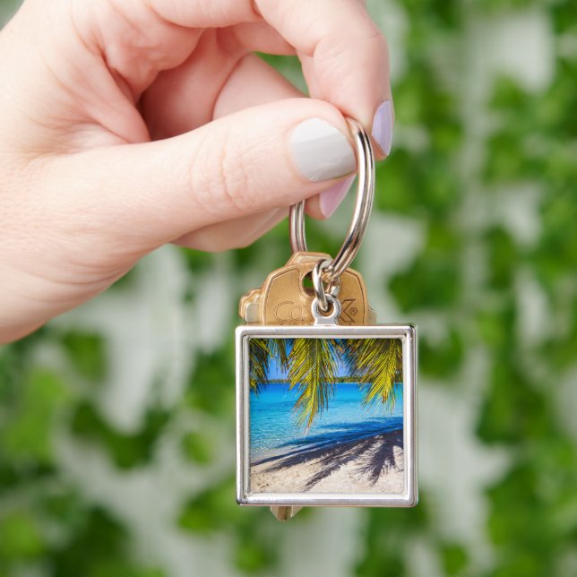 Shadows on the beach key ring (Hand)