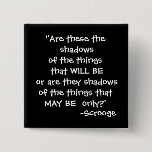 Shadows -The Scrooge Collection 15 Cm Square Badge