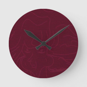 Shadowy Animation  Round Clock