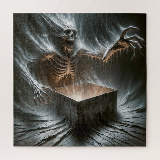 Shadowy Entity Breaking Free Jigsaw Puzzle