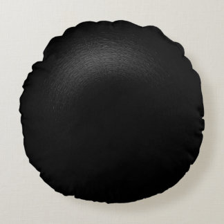 Shady Black - Create Your Own Round Cushion