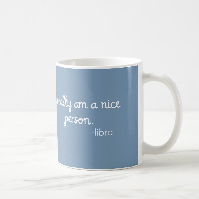 Shady Libra Quotes Coffee Mug (Right)