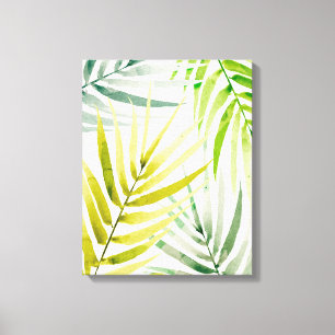 Shady Palms Canvas Print