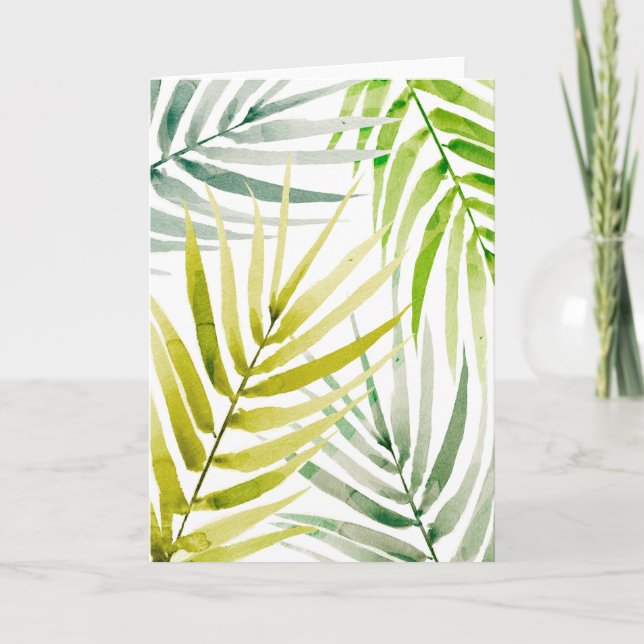 Shady Palms Card (Front)