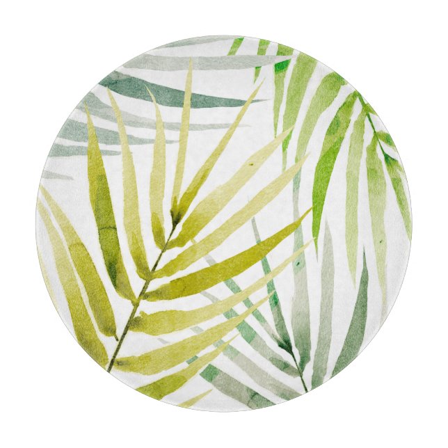 Shady Palms Cutting Board (Front)