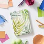 Shady Palms iPad Pro Cover<br><div class="desc">Shady Palm II by Annie Warren. Palm tree leaves in different shades of green are sprinked across the composition. | 164411Z</div>