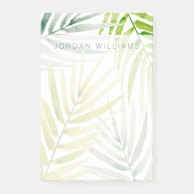 Shady Palms Post-it Notes (Front)