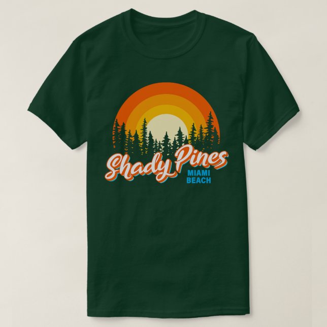Shady Pines Vintage T-Shirt (Design Front)