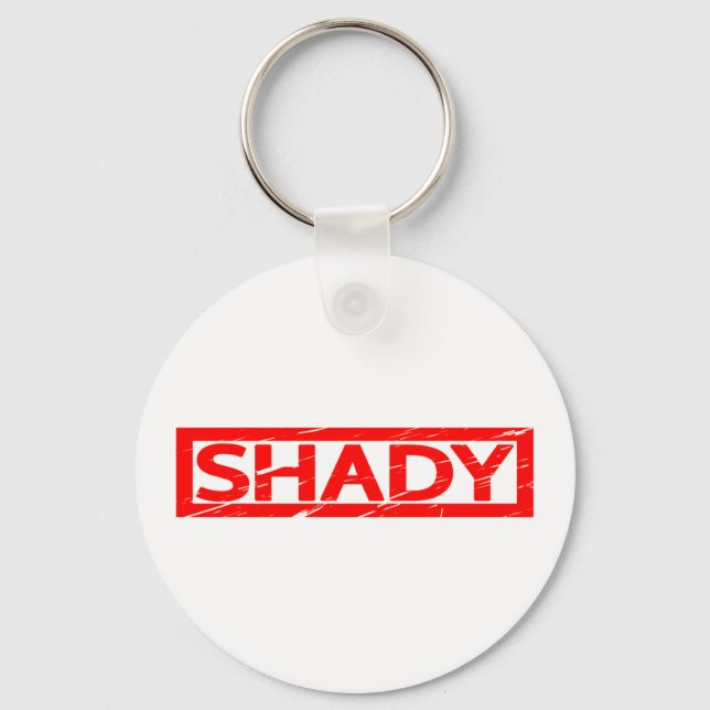 Shady Stamp Key Ring (Front)