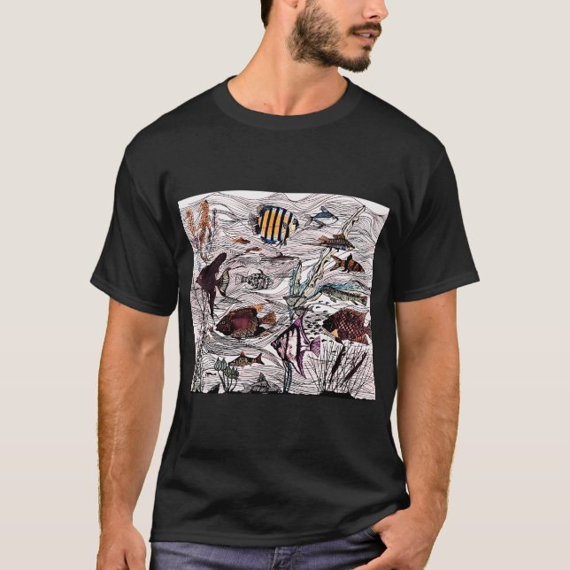 Shady Sushi T-Shirt (Front)