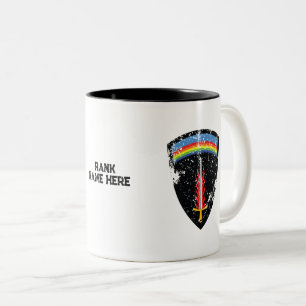 SHAEF Supreme Headquarters - Distressed Two-Tone Coffee Mug