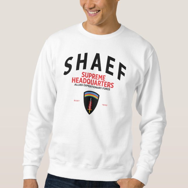 SHAEF Supreme Headquarters Sweatshirt (Front)