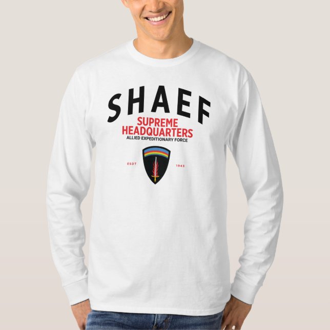 SHAEF Supreme Headquarters T-Shirt (Front)