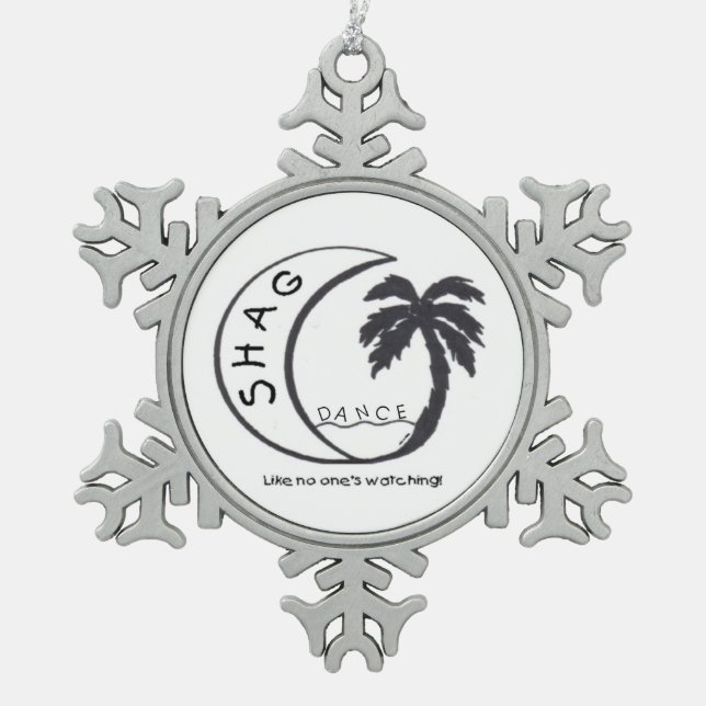 Shag Dance Ornament (Front)