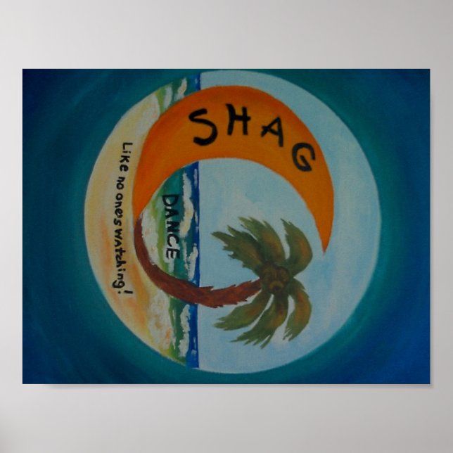 Shag Dance Poster Colour (Front)