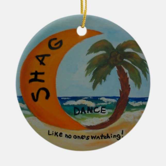 SHAG Like no one's watching! Ornament colour (Front)