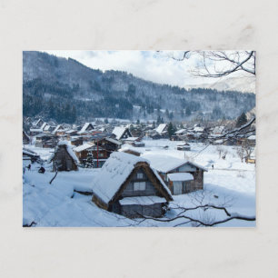 Shagawa River Valley Gifu Japan Postcard