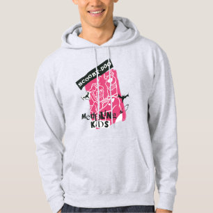 Shaggy and Scooby-Doo Meddling Kids Punk Outline Hoodie
