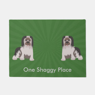Shaggy Dog Custom Doormat