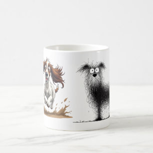 Shaggy dog - Scruffy Doodle Dog Coffee Mug