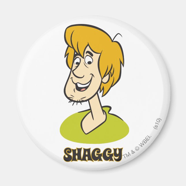 Shaggy Name Graphic Magnet (Front)