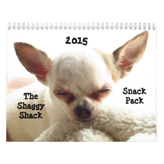 Shaggy Shack Snack Pack Calendar (Cover)