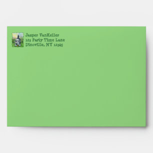 Shaggy Sheep Dog Party Centre Envelope