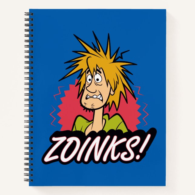 Shaggy "Zoinks!" Graphic Notebook (Front)