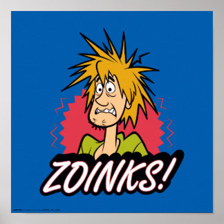 Shaggy "Zoinks!" Graphic Poster