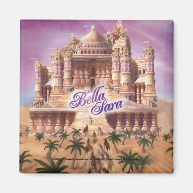 Shahazar Castle Magnet (Front)