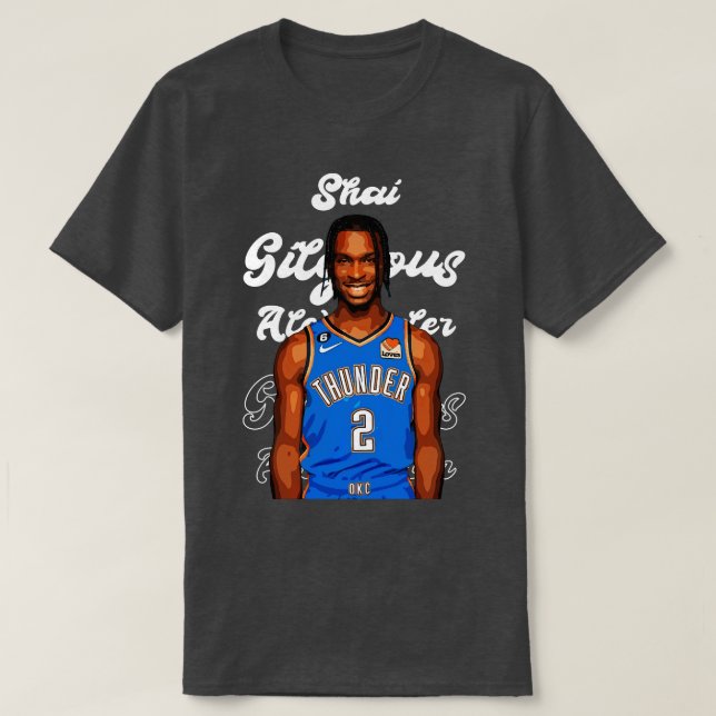 Shai Gilgeous Alexander  2 T-Shirt (Design Front)