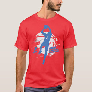 Shai GilgeousAlexander Oklahoma City Silhouette T-Shirt