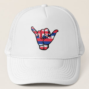 Shaka Hawaii Flag Trucker Hat