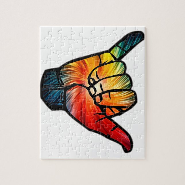 Shaka Rainbow Jigsaw Puzzle (Vertical)