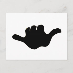 Shaka Sign Postcard