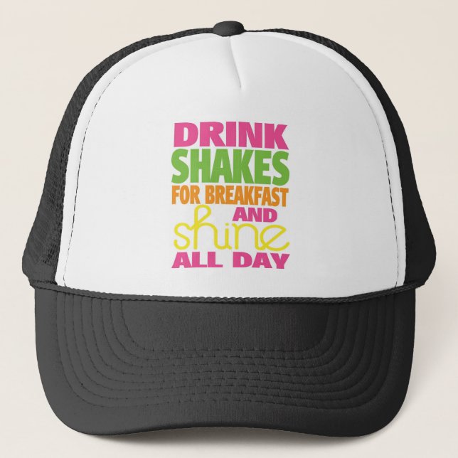 Shake and Shine Trucker Hat (Front)