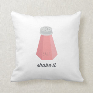 Shake It Pink Salt Shaker Cushion
