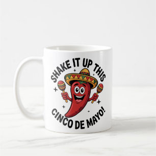 Shake It Up This Cinco de Mayo! Red Chilli Pepper Coffee Mug