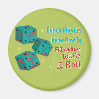 Shake, Rattle and Roll Martinit Dice Bunco Design