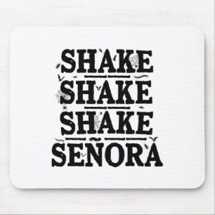 Shake Shake Shake Retro Vintage Funny Halloween Sp Mouse Pad
