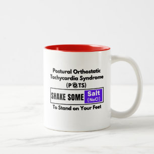 SHAKE SOME SALT - To Stand on Your Feet (POTS) Two-Tone Coffee Mug