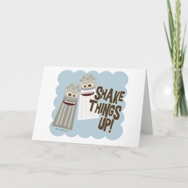 Shake Things Up! Card (Front)
