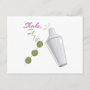 Shake, To Up Postcard