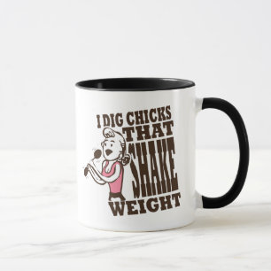 Shake Weight Funny Coffee Mug