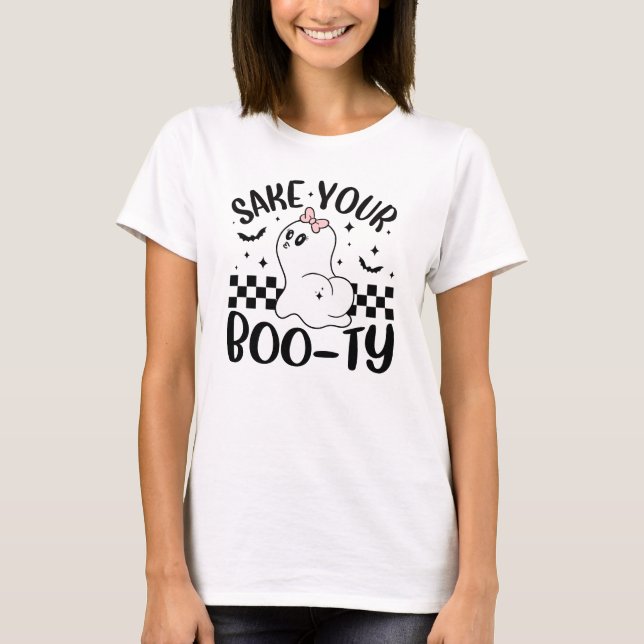 Shake Your Boo-ty Ghost T-Shirt (Front)