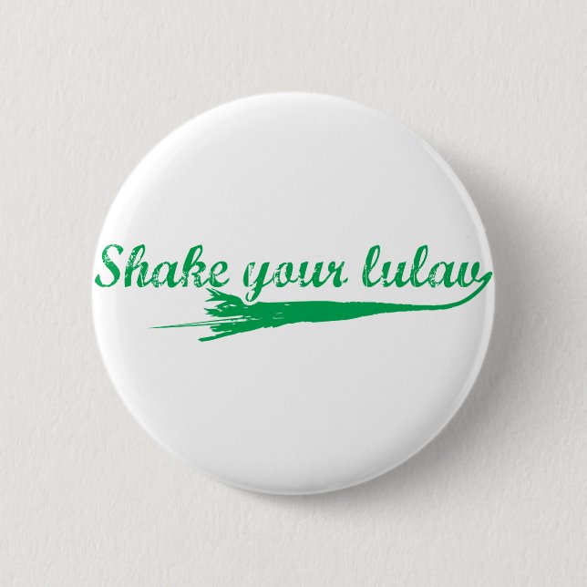 Shake your Lulav 6 Cm Round Badge (Front)