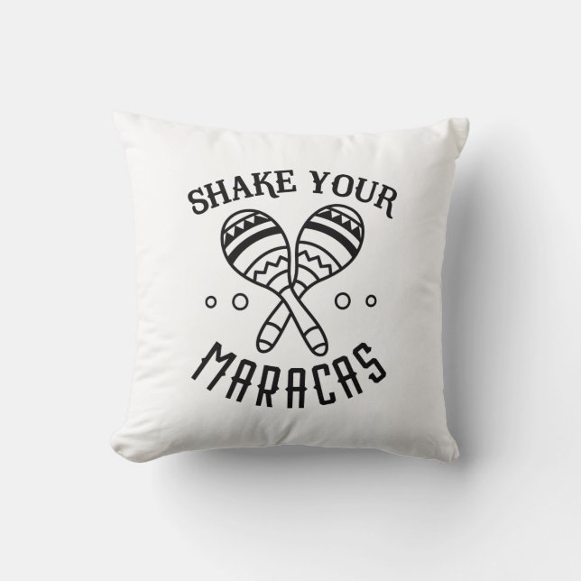 Shake Your Maracas Cushion (Front)