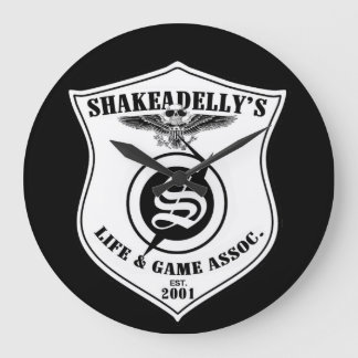 Shakeadellys_Uhr_Logo Large Clock
