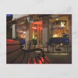 Shaker Square at Night - 2 Postcard